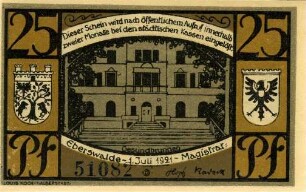 Eberswalde, Stadt: 25 Pfennig 1921