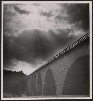 Saalebrücke Rudolphstein auf der Strecke "Leipzig-Bayreuth"