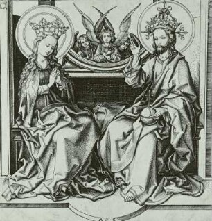 Christus segnet Maria