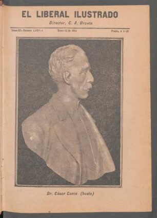 Dr. César Conto (busto) - [Fotografía]
