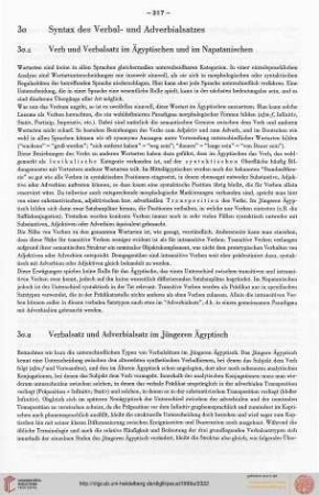 30. Syntax des Verbal- und Adverbialsatzes