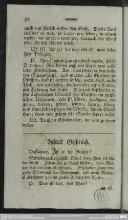 Achtes Gespräch