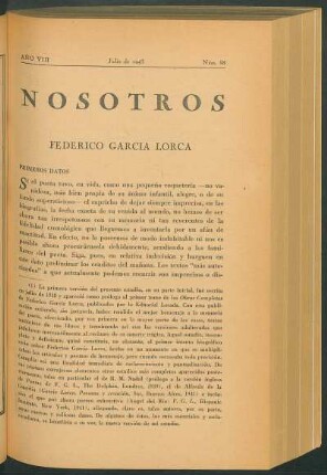 Federico García Lorca