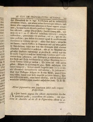 143-149, IX - XIII; Corollaria