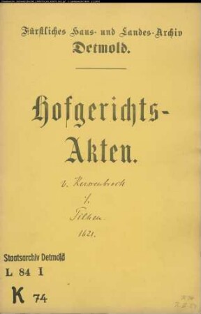 von Kerssenbrock, Rabes Erben Kuratoren gegen Margarete Gottschalk, Nevelin Tilhens Witwe - Schuldforderung