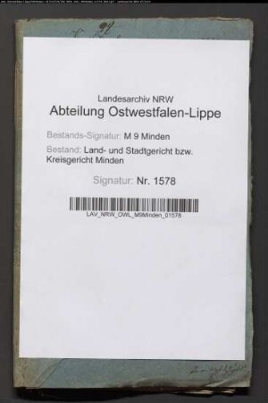 Sonstige: Kerkhoff, Marie Louise Ilsabein: