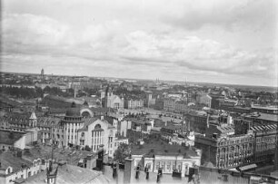 Stadtansicht : Panoramablick über Helsinki