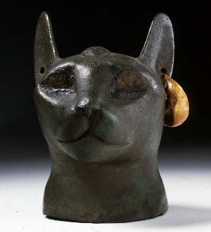 Katzenkopf als Kopf der Göttin Bastet