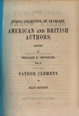 Father Clement : a roman catholic story