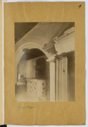 Rathaus, Amberg: Innenansicht (aus: Skizzen- und Fotoalbum 15)