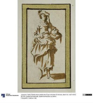 Studie einer weiblichen Figur mit einer Schüssel