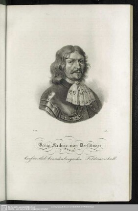 Georg Freiherr von Derfflinger, kurfürstlich brandenburger Feldmarschall