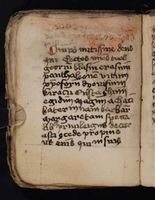 Gebet, lat.