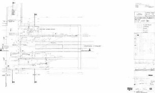 Stuttgart Hbf: Werkplan Block 1- Be- und Entwässerungsplan S-Bahntunnel Block 1