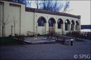 Potsdam, Neuer Garten, Meierei, Brauhaus-Gaststätte, Spielplatz.