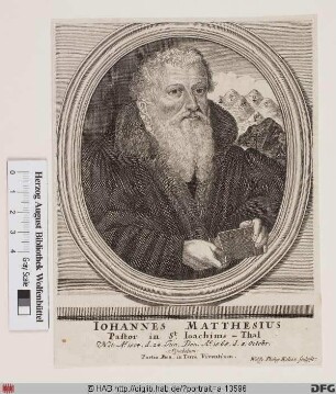 Bildnis Johann Mathesius (Matthesius) (I)