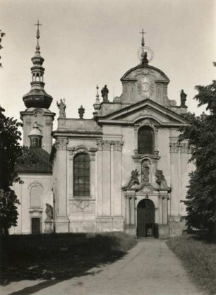 Prag. Kloster Strahov (gegründet 1140–1143). Klosterkirche Mariä Himmelfahrt (1148, 17./18. Jh.)