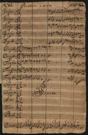 Lobe den Herrn meine Seele; V, Coro, orch, bc; C-Dur