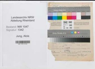 Entnazifizierung Alois Jung , geb. 22.06.1904 (Zollbeamter)
