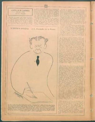 J. L. Fernández de la Puente - [Ilustración] : Nuestros poetas