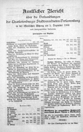 5. Dezember 1906