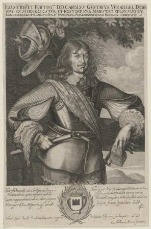 Bildnis des Carolvs Gustavvs Wrangel
