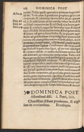 Dominica Post Ascensionem domini.