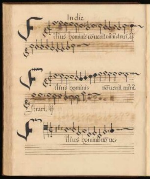 Filius hominis non venit ministrari >In die S. Iacobi<