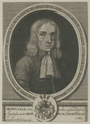 Bildnis des Ioh. Christoph Gropp