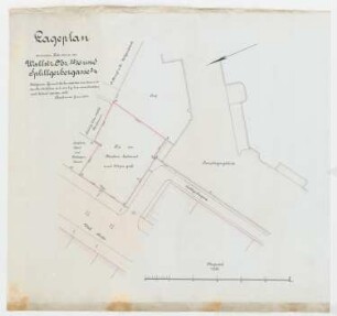 Ordenshaus der Freimaurerloge »Zu den 3 Weltkugeln«, Berlin Erweiterungsbau II: Lageplan Ensemble