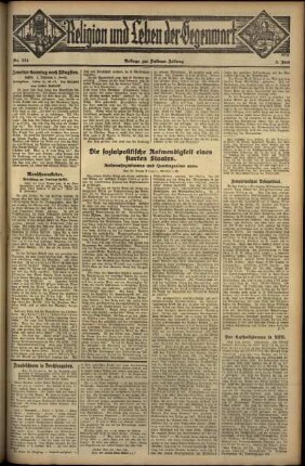 Dritte Ausgabe vom Sonntag, den 03. Juni 1934.