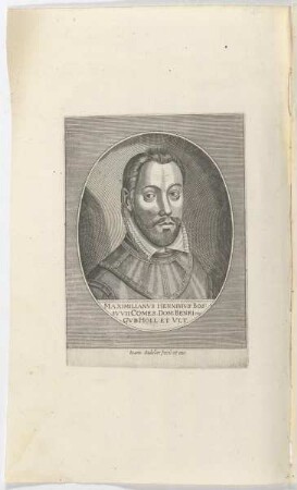 Bildnis des Maximilianvs Henninivs Bossv