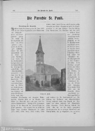Die Parochie St. Pauli