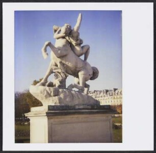 Statue in den Tuilerien von Paris