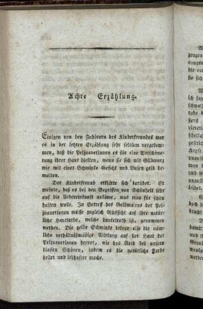 Achte Erzählung