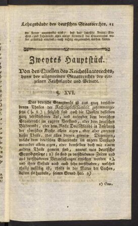 11-48, Zweytes Hauptstück.