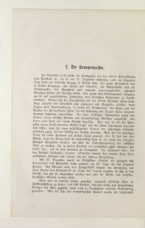 2. Die Kronprinzessin