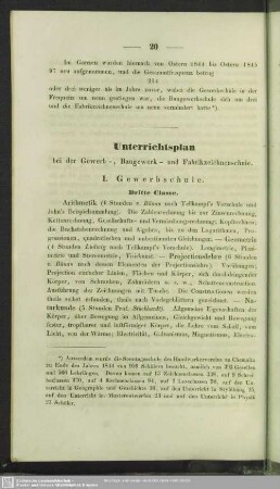 Unterrichtsplan