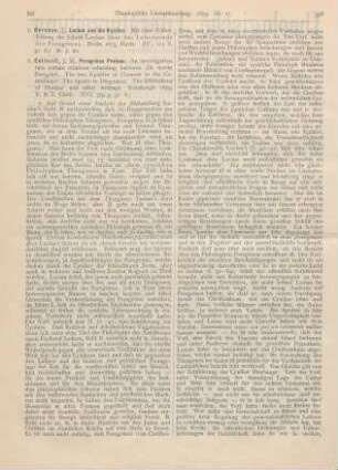 395-399 [Rezension] Cotterill, J. M., Peregrinus Proteus: An investigation into certain relations subsisting between ‘De morte Peregrini’, ‘The two Epistles of Clement to the Corinthians’, ‘The epistle to Diognetus’, ‘The Bibliotheca of Photius’ and other writings
