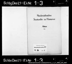 Summarisches Verzeichnis von Zehnt- und Korngefällen in Altenhagen und Steinhude