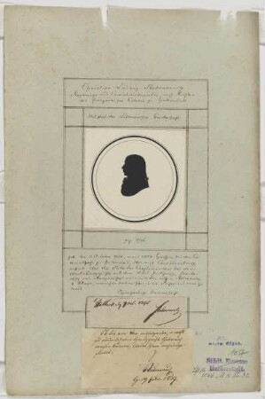 Bildnis des Christian Ludwig Stubenrauch
