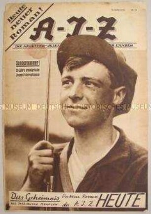 Proletarische Wochenzeitschrift "A-I-Z" u.a. über die Proletarische Jugendinternationale