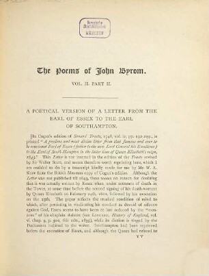The poems : Ed. by Adolphus William Ward, 2. Sacred poems