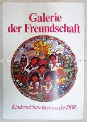 Bildmappe mit Kinderzeichnungen aus der DDR