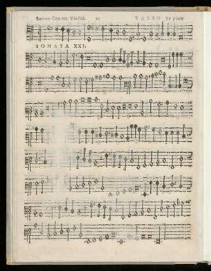 Sonata XXI. (Con tre Violini)