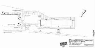Ulm Hbf: Ulm Rbf. Neubau Magazingebäude Umgebungsarbeiten Nebengeb.