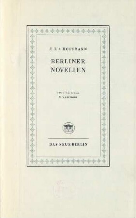 Berliner Novellen