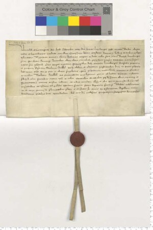 Präsentation an Propst Jacob Schomaker für eine Vikarie am Katharinen Altar zu St. Johannis [lat].