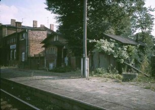 Groß Behnitz Nebengebäude Bahnsteig