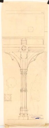 Uckermärkisches Museum, Prenzlau Umbau der Heilig-Geist-Kirche: Holzständer: Ansicht (Variante)